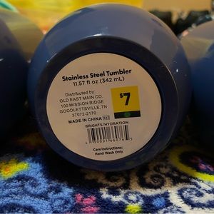 I’m selling these cute little Stainless Steel 11.57 ounce tumblers I ❤️ mine!